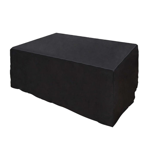 11 Piece Pe Wicker Outdoor Rattan Dining Set - Brown - Furniture Dining