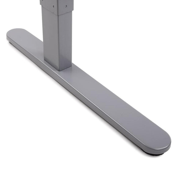 140cm Motorised Electrical Adjustable Frame Standing Desk - Walnut