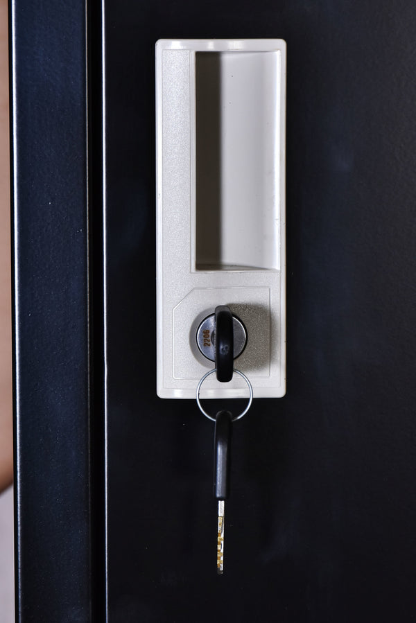 12 Door Locker - Office/gym - Black - Furniture Office
