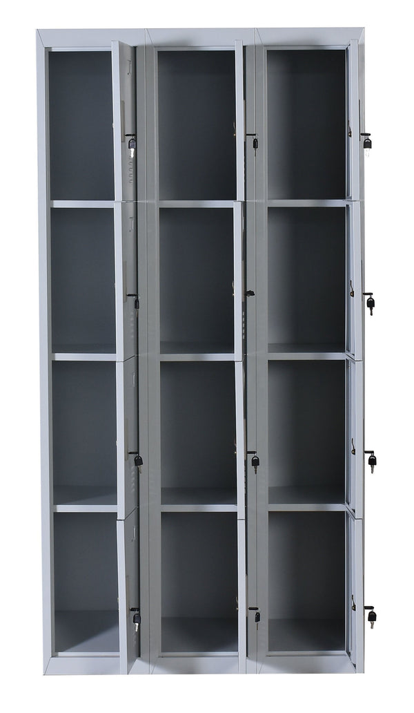 12 Door Locker - Office/gym - Light Grey - Furniture Office