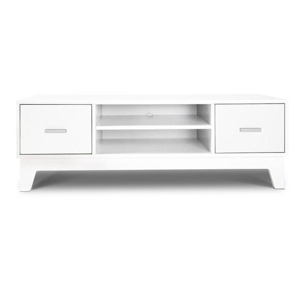 118 Tv Unit - White - Furniture Living Room