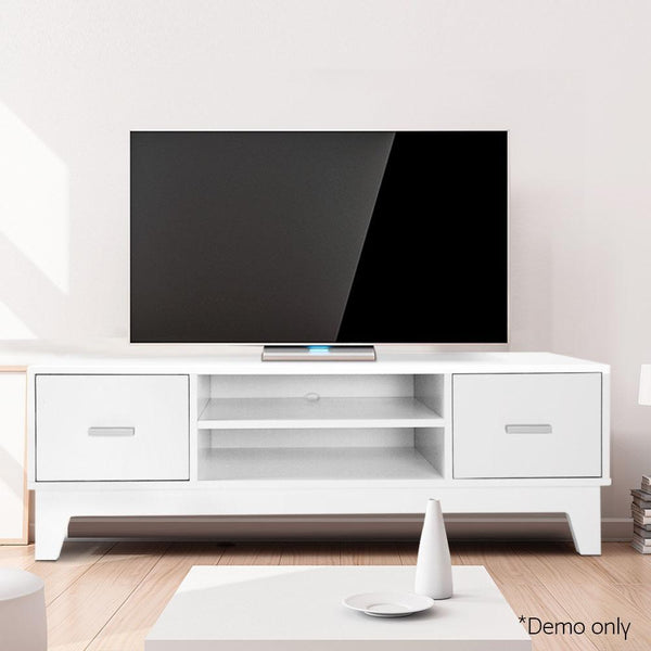 118 Tv Unit - White - Furniture Living Room
