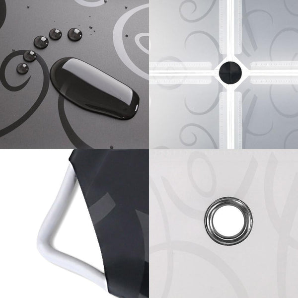 12 Cube Portable Storage Cabinet Wardrobe - Black