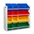 12 Bin Toy Organiser Storage Rack - Furniture Living Room