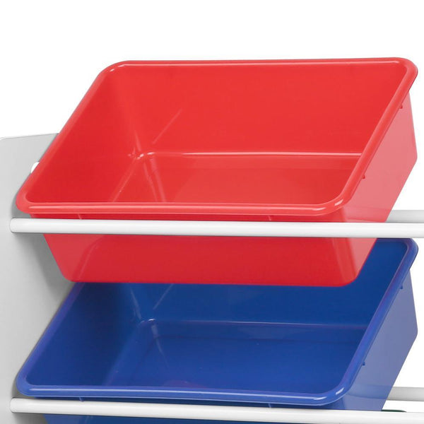 12 Bin Toy Organiser Storage Rack - Furniture Living Room