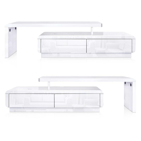 160Cm High Gloss Tv Unit - Furniture Living Room