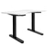 140Cm Motorised Height Adjustable Desk Frame White - Furniture Office