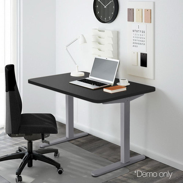 140cm Adjustable Frame Standing Desk - Black
