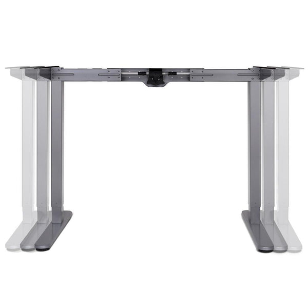 140cm Motorised Electrical Adjustable Frame Standing Desk - Walnut