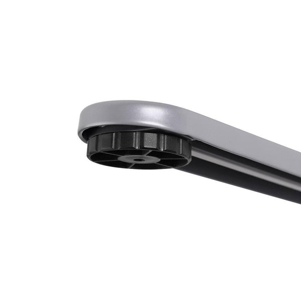 100cm Motorised Electrical Adjustable Frame Standing Desk - White Grey