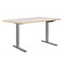 140cm Motorised Electrical Adjustable Frame Standing Desk - White Grey