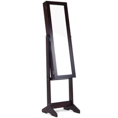 110cm Mirrow with Cabinet - Walnut