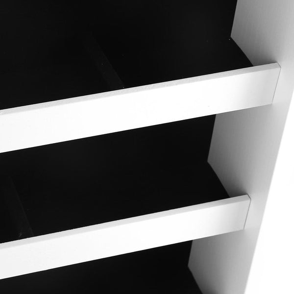 110Cm Mirrow With Cabinet - White - Furniture Jewellery Cabinets