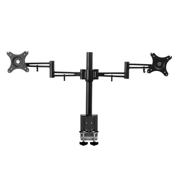 2 Arm Adjustable Screen Holder - Black - Furniture Office