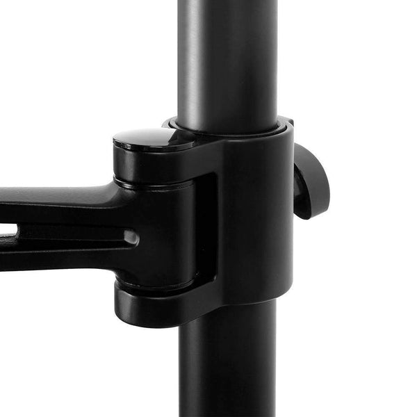 2 Arm Adjustable Screen Holder - Black - Furniture Office
