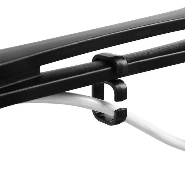 2 Arm Adjustable Screen Holder - Black - Furniture Office