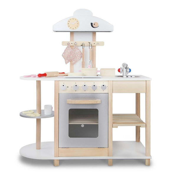 14 Piece Kids Pretend Play Cooking Cookware Set - White - Baby & Kids Toys