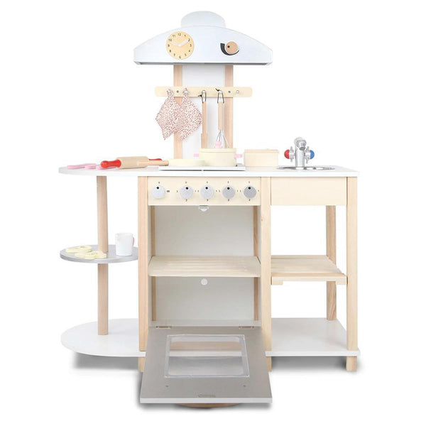 14 Piece Kids Pretend Play Cooking Cookware Set - White - Baby & Kids Toys