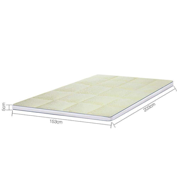 1000Gsm Reversible Faux Wool Underlay - Queen - Furniture Living Room