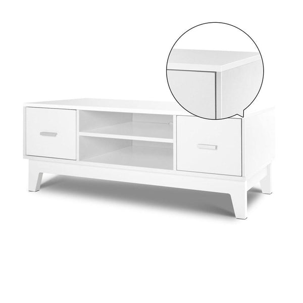 118 Tv Unit - White - Furniture Living Room