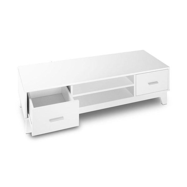 118 Tv Unit - White - Furniture Living Room