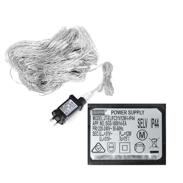 1000 Led Net Lights Warm White - Home & Garden Garden Lights